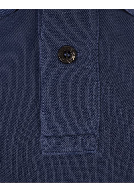 Polo In Piquet Di Cotone Blu STONE ISLAND | K1S1522002SC-S0067V0028
